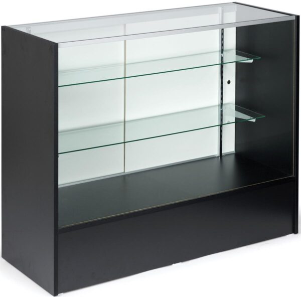 Full-vision-glass-showcase-Black